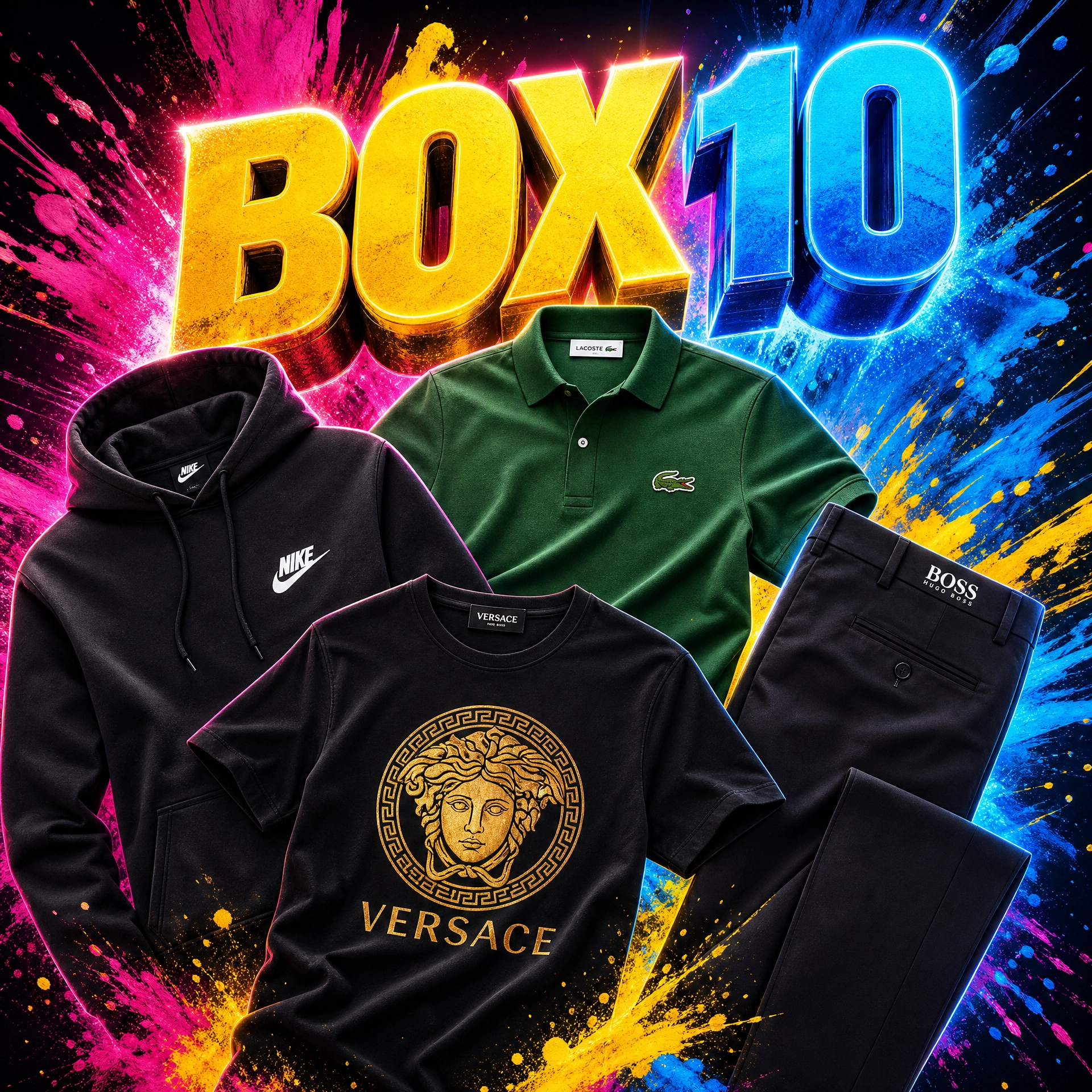 BOX 10 PEZZI FIRMATI