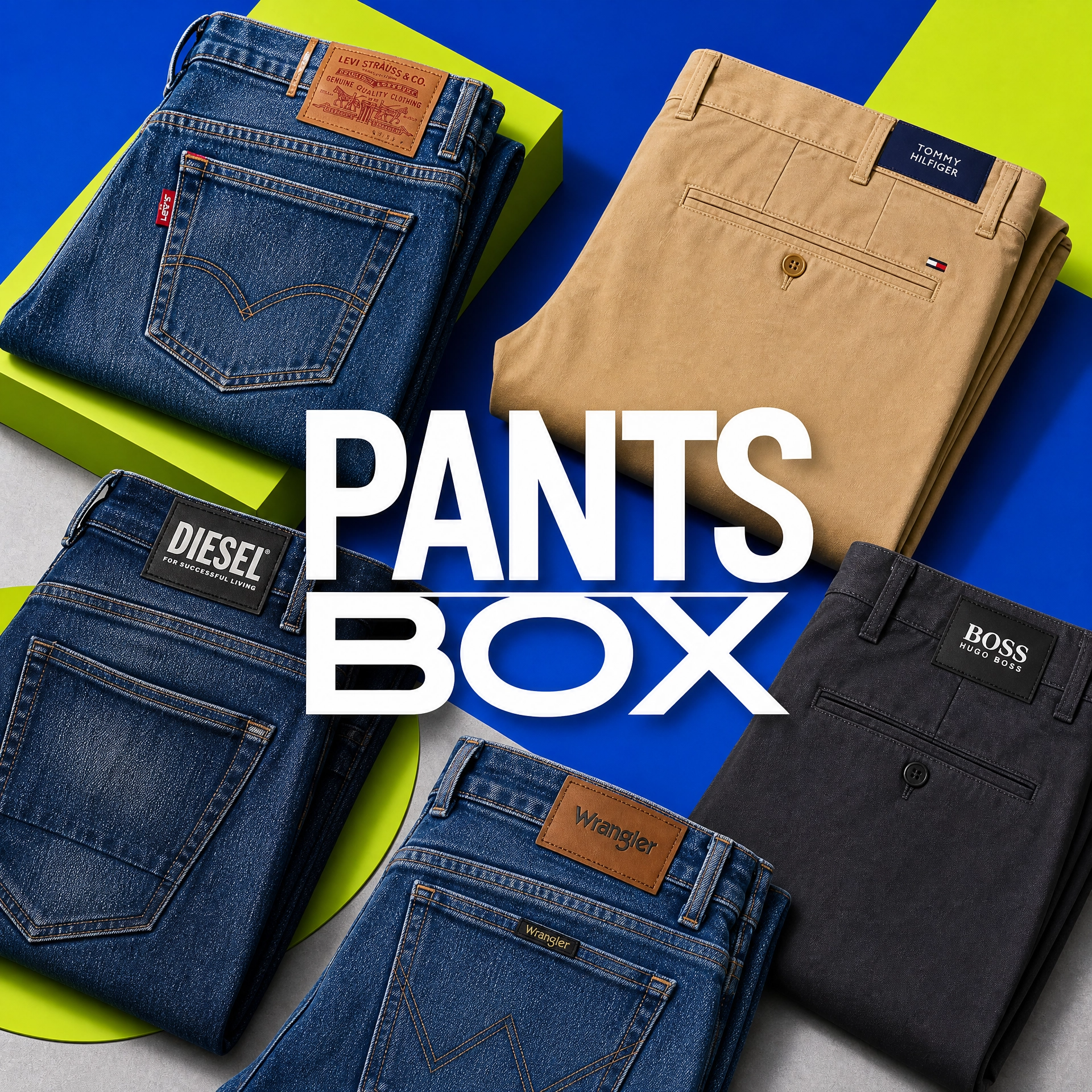 BOX 10 PANTALONI FIRMATI