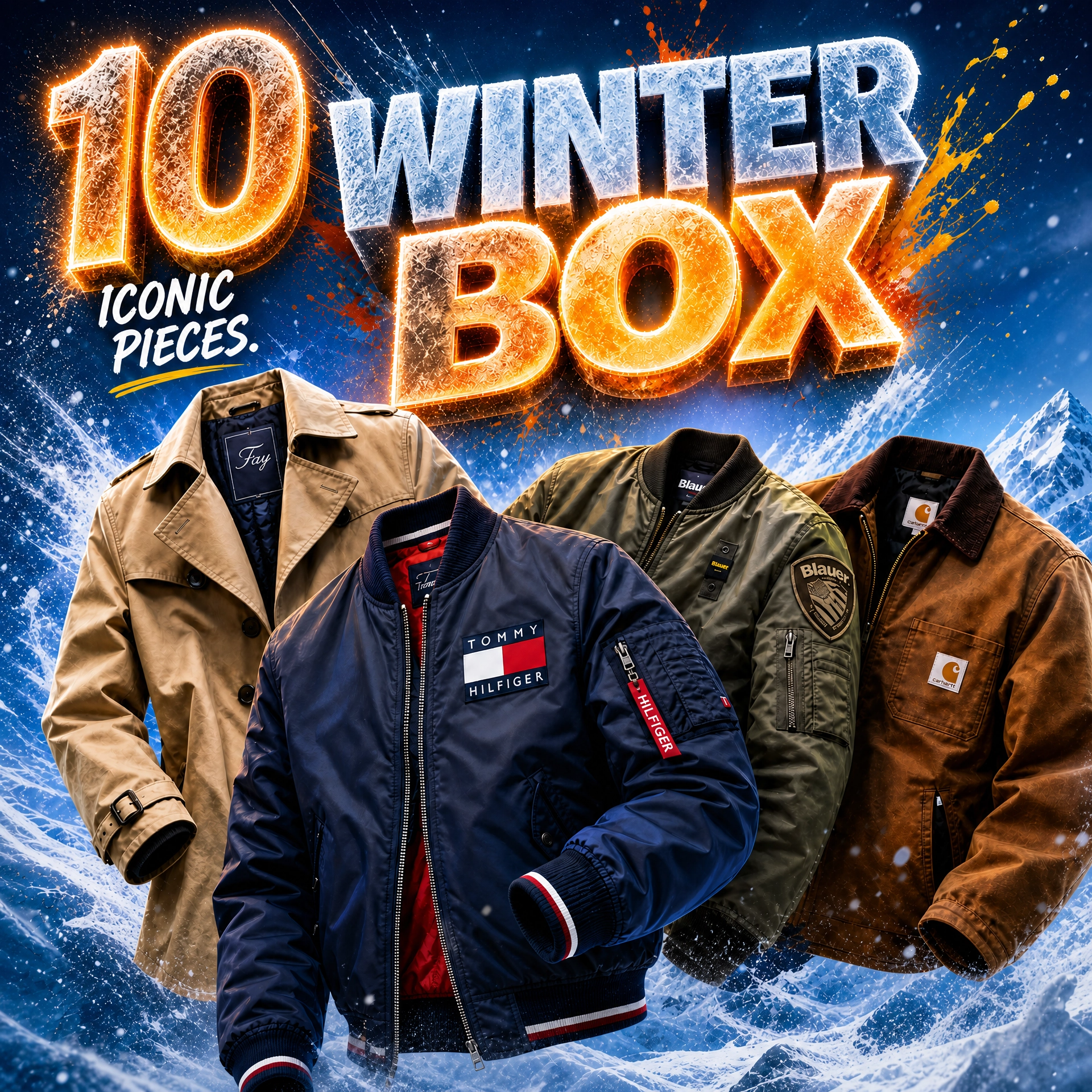 BOX 10 GIUBBINI